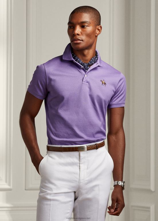 Camisa pique ralph lauren clearance