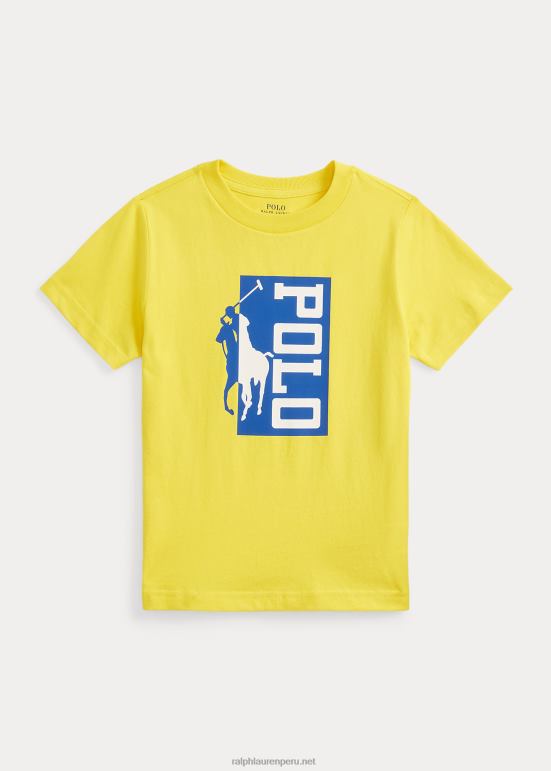ninos Ralph Lauren playera de jersey de algodon que cambia de color 0L6B89785 limonada 0L6B89785 Ralph Lauren Peru camisas de polo Descubre la perdurable Ralph Lauren lentes de sol