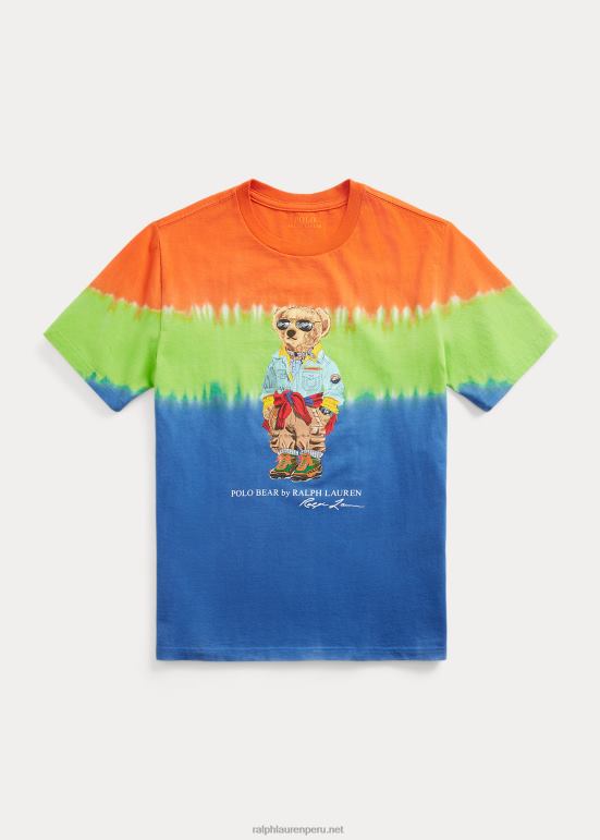 ninos Ralph Lauren playera de jersey de algodon tie dye con osito de polo 0L6B86641 zafiro estrella multi 0L6B86641 Ralph Lauren Peru camisas de polo Descubre la perdurable Ralph Lauren lentes de